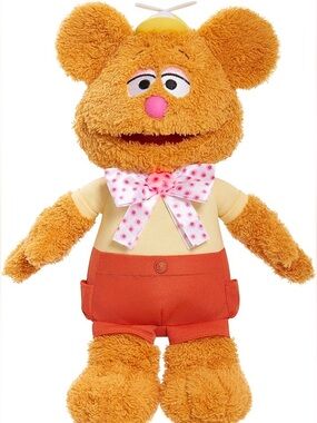 Disney Muppet Babies Fozzie Bear Talking Plush - EUC!!  toy toys stuffed animals